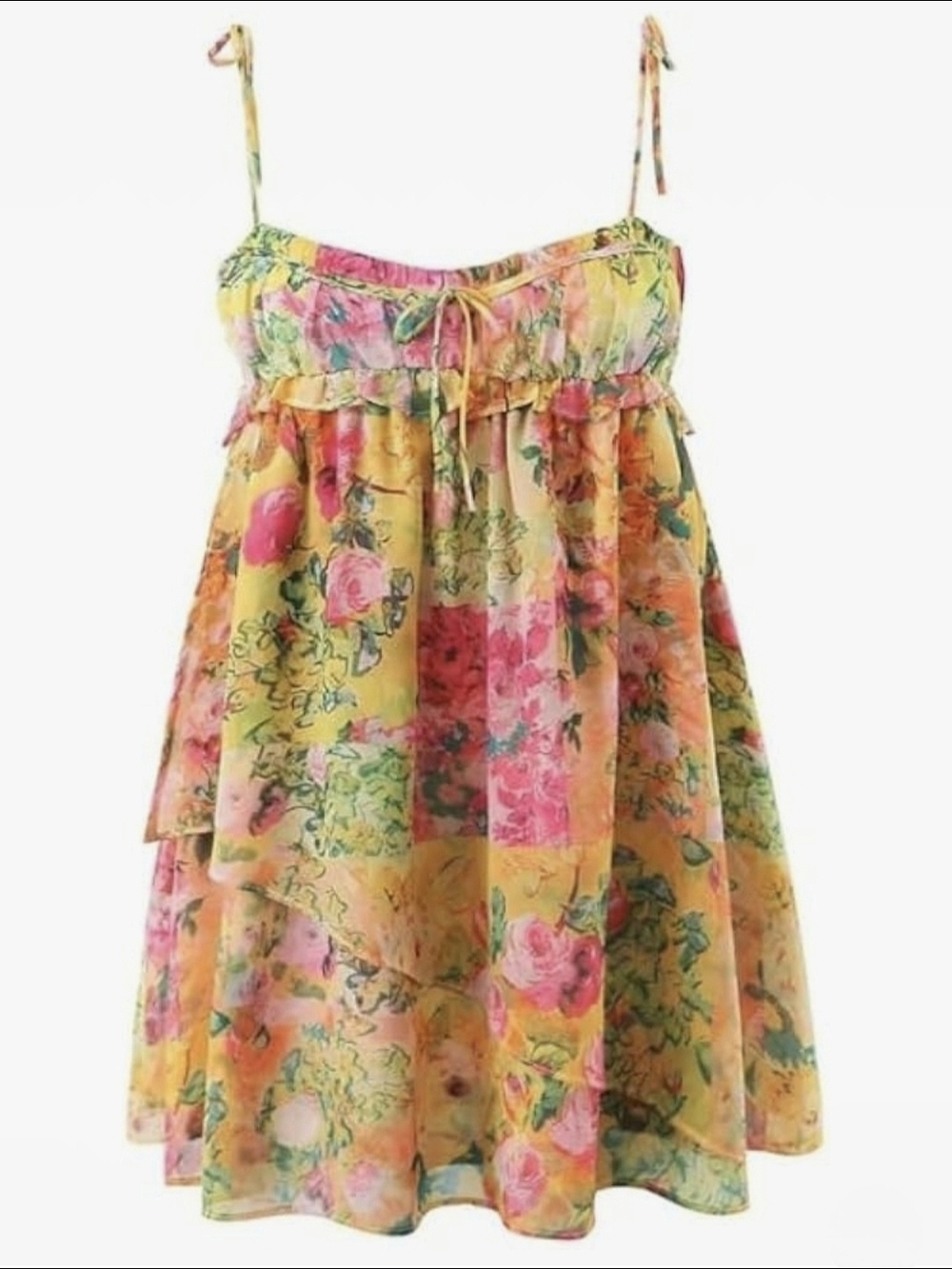 Cottagecore Babydoll Dress #1266 - Picture 11 of 16